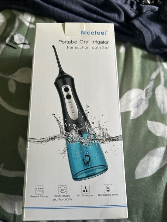 nice feel Other - Portable Oral Irrigator - Black/Blue
